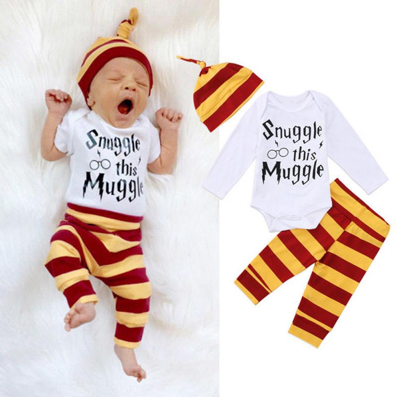Body pour bébé et son bavoir Petit Sorcier, Harry Potter