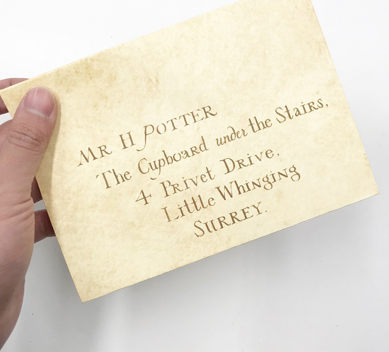 Paladone Lettre De Correspondance Harry Potter Poudlard