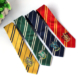 Cravates des 4 maisons de Poudlard - Harry Potter sur fond blanc