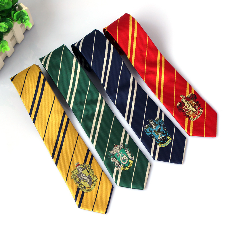 Cravates des 4 maisons de Poudlard - Harry Potter - Wingardium Leviosa
