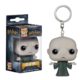 Porte-clés Lord Voldemort dans sa boîte figurine POP sur fond blanc